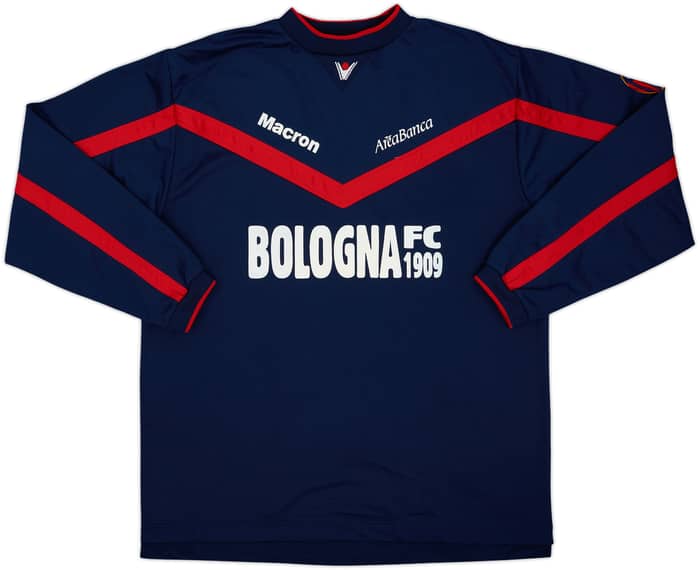 2002-03 Bologna Macron Sudadera - 8/10 - (XL)