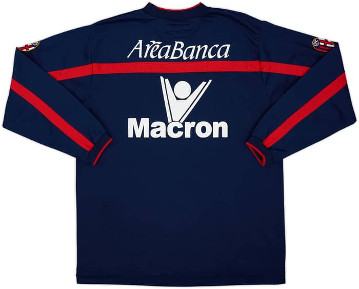 2002-03 Bologna Macron Sudadera - 8/10 - (XL)
