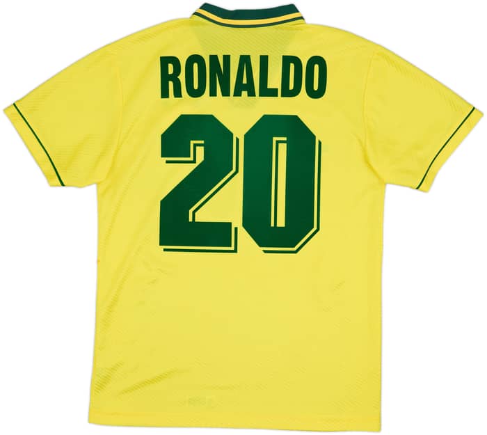 1994 Brasil Camiseta Local Ronaldo #20 - 6/10 - (L)