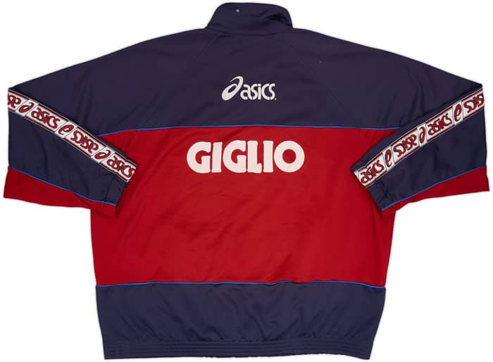 1996-97 Reggiana Asics 1/4 Zip Training Top - 6/10 - (L)