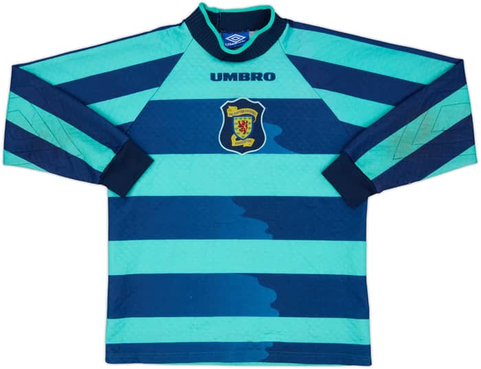 1998-99 Scotland GK Shirt - 6/10 - (Y)