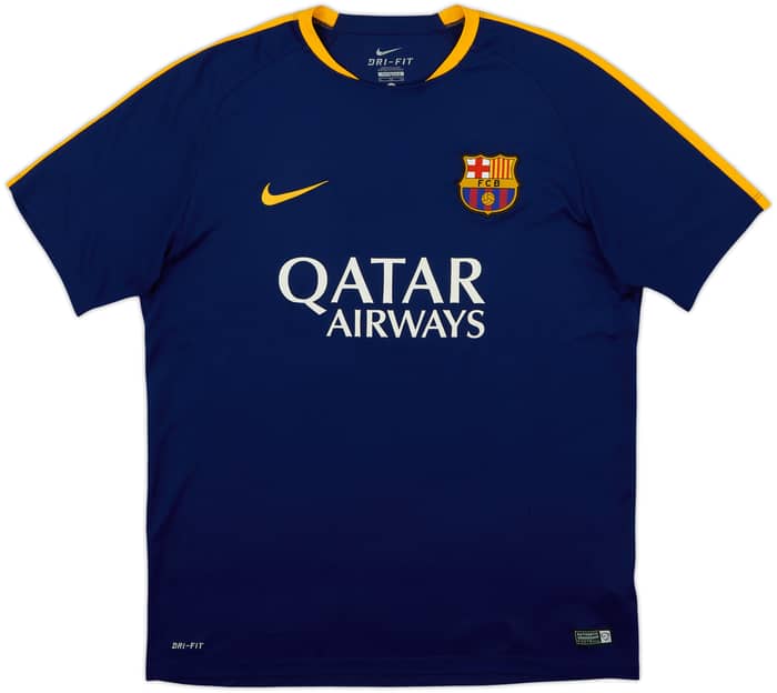 2015-16 Barcelona Nike Training Shirt - 8/10 - (XL)