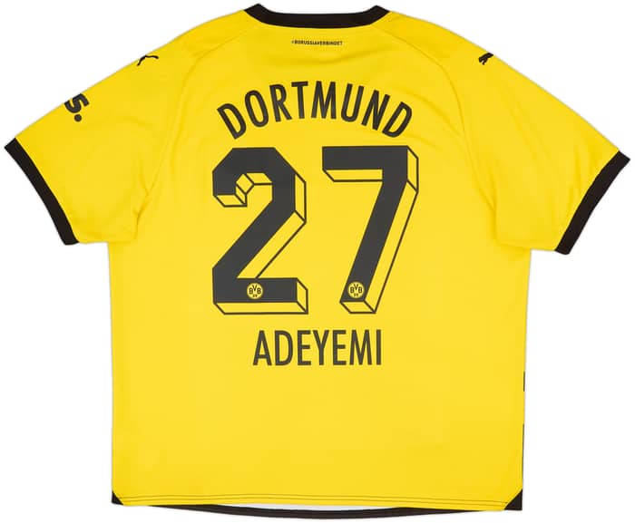 2023-24 Borussia Dortmund Home Shirt Adeyemi #27 (XXL)