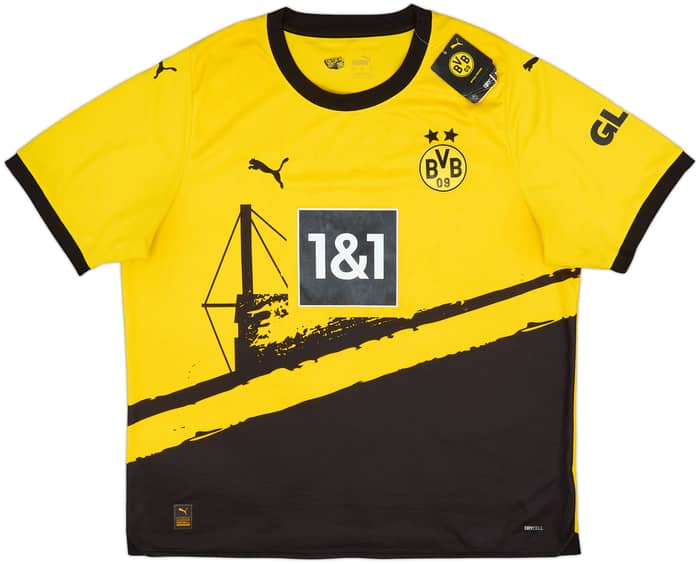 2023-24 Borussia Dortmund Home Shirt Adeyemi #27 (XXL)