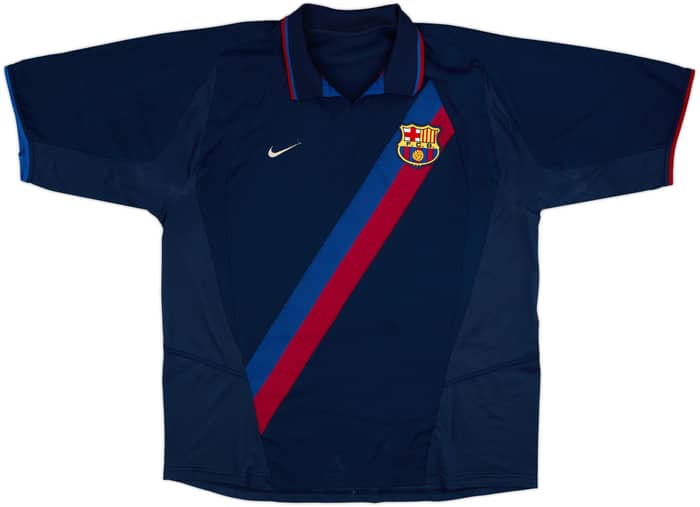 2002-03 Barcelona Away Shirt Riquelme #10 - 8/10 - (XL)