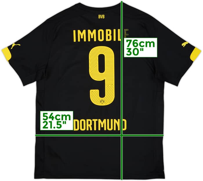 2014-16 Borussia Dortmund Away Shirt Immobile #9 - 5/10 - (L)