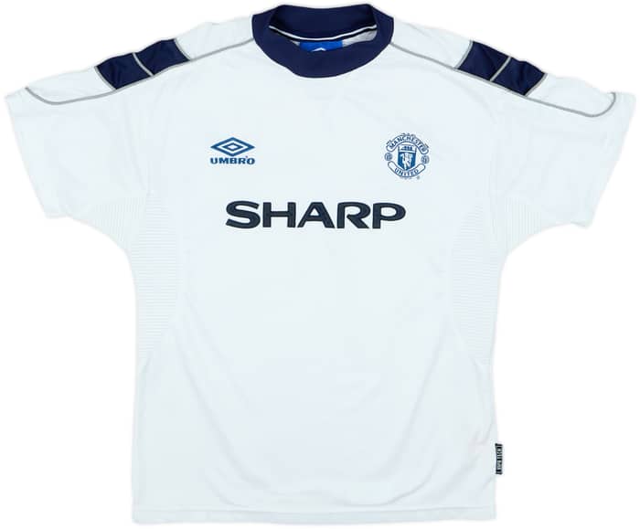 1999-00 Manchester United Third Shirt Beckham - 8/10 - (L.Boys)