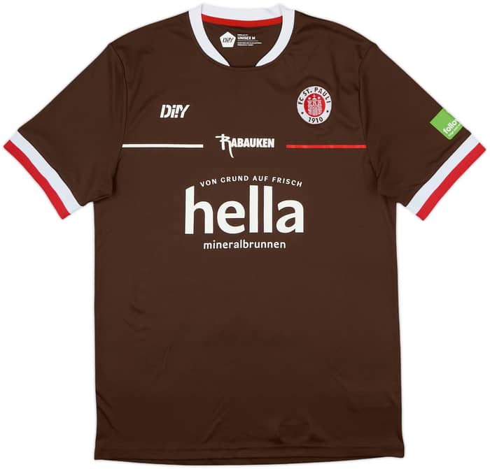 2021-22 St Pauli DIIY Training Shirt - 8/10 - (M)