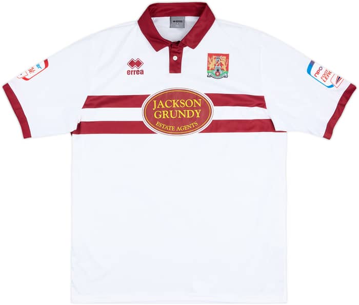 2010-11 Northampton Town Match Issue Away Shirt Hall #3