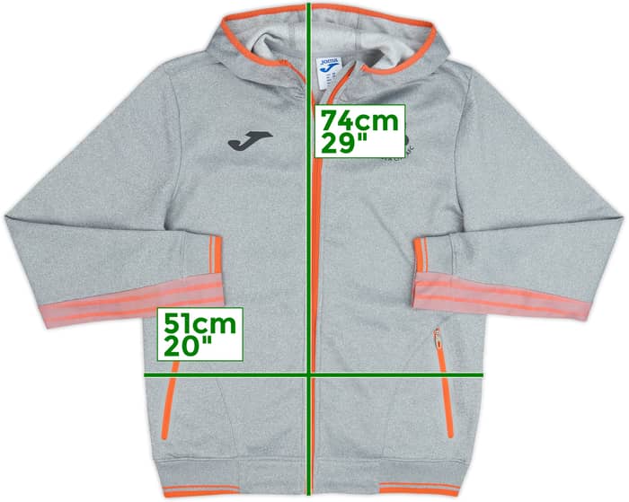 2016-17 Swansea City Joma Hooded Track Jacket - 8/10 - (M)