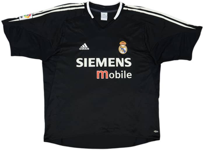 2004-05 Real Madrid Away Shirt Zidane #5 - 6/10 - (XL)