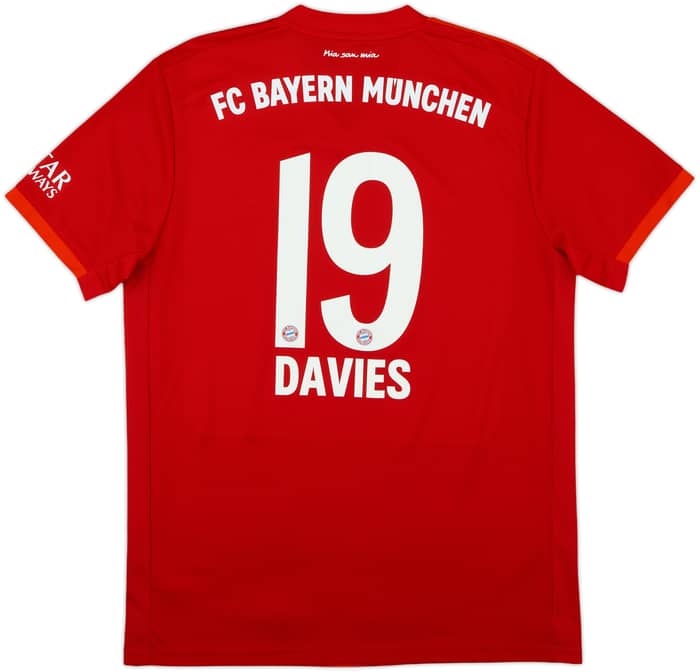 2019-20 Bayern Munich Home Shirt Davies #19 - 8/10 - (L)