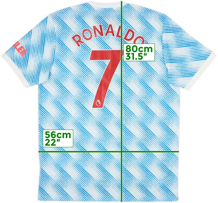 2021-22 Manchester Unido Camiseta Visitante Ronaldo #7 - 10/10 - (L)