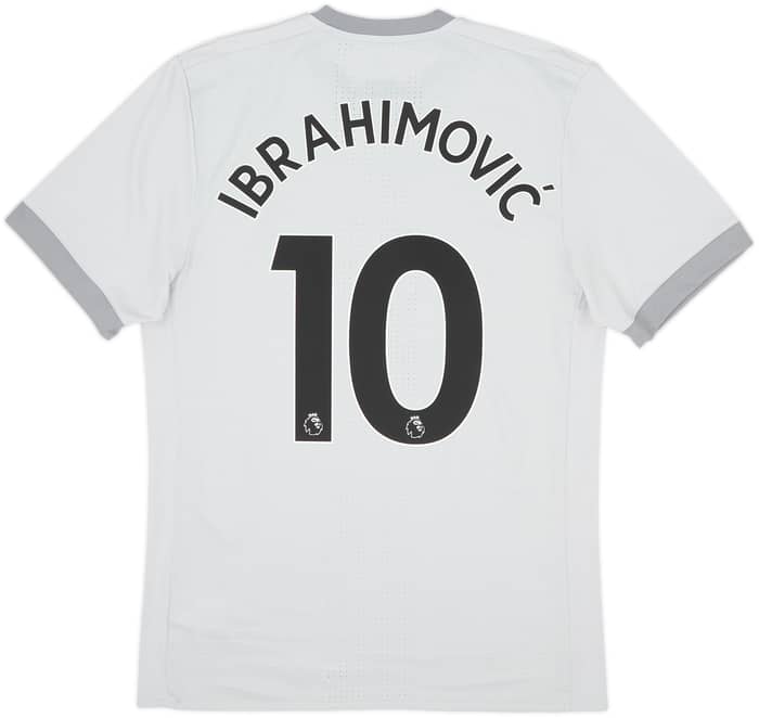 2017-18 Manchester United Authentic Third Shirt Ibrahimovic #10 - 9/10 - (L)