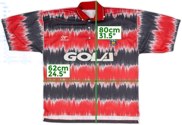 1991-93 Huddersfield Town Away Shirt - 8/10 - (XL)