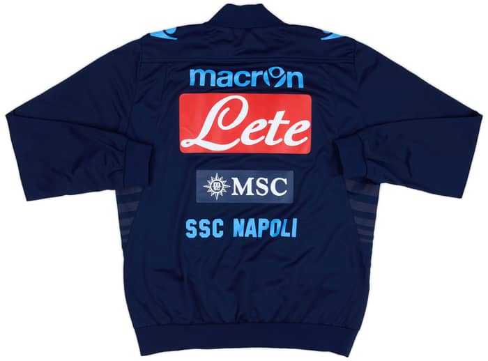 2013-14 Napoli Player Issue 1/4 Zip Training Top # - 5/10