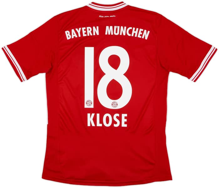 2013-14 Bayern Munich Home Shirt Klose #18 - 8/10 - (XL.Boys)