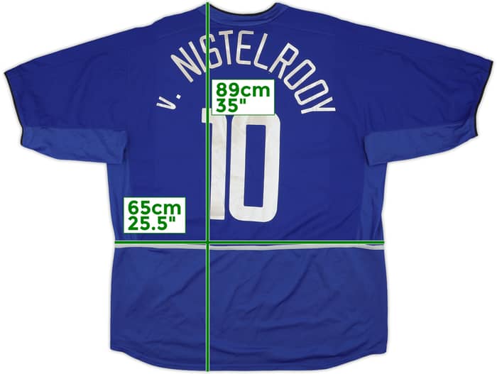 2002-03 Manchester United Third Shirt v.Nistelrooy #10 - 6/10 - (XXL)