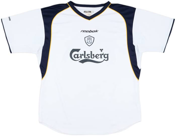 2001-03 Liverpool Away Shirt Gerrard #17 - 9/10 - (L)