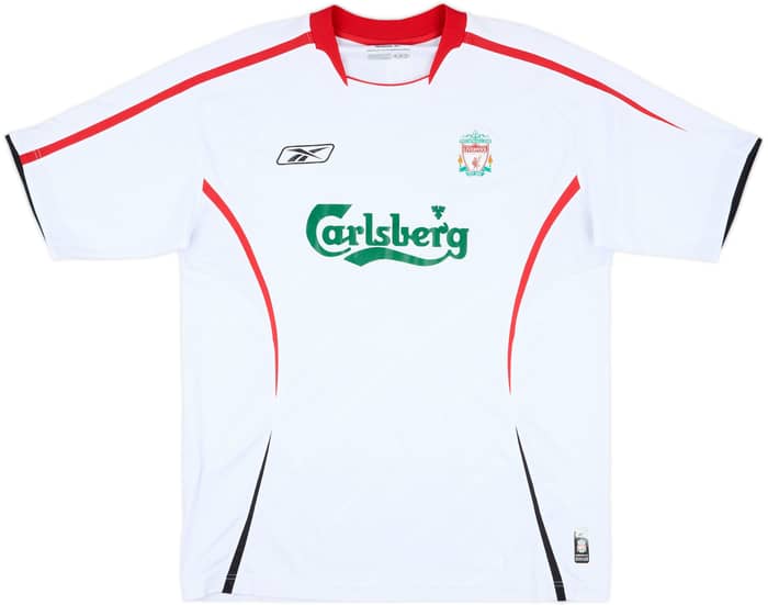 2005-06 Liverpool Away Shirt Gerrard #8 - 10/10 - (L)