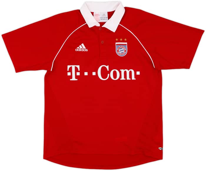 2005-06 Bayern Munich Home Shirt Lahm #21 - 7/10 - (XL.Boys)