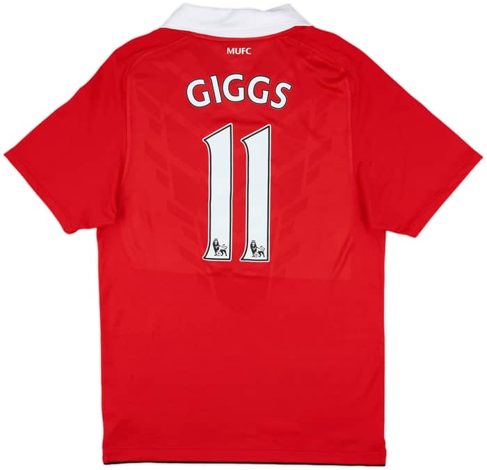 2010-11 Manchester United Home Shirt Giggs #11 - 8/10 - (S)
