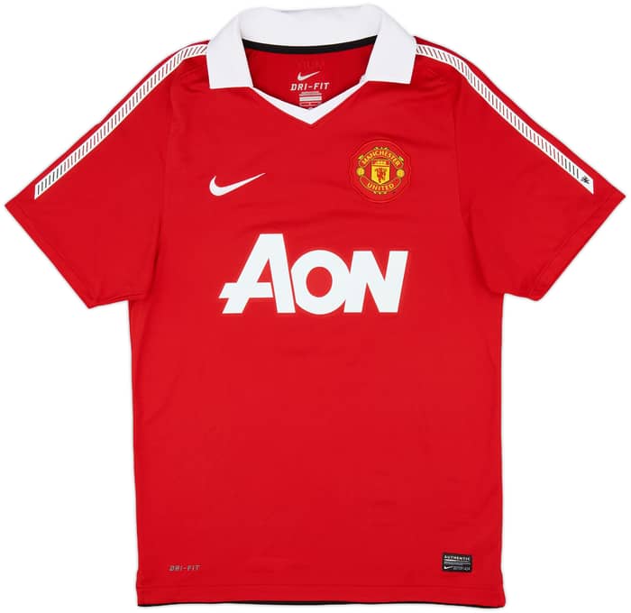 2010-11 Manchester United Home Shirt Giggs #11 - 8/10 - (S)