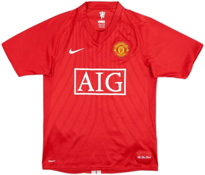 2007-09 Manchester United Home Shirt Ronaldo #7 - 4/10 - (S)