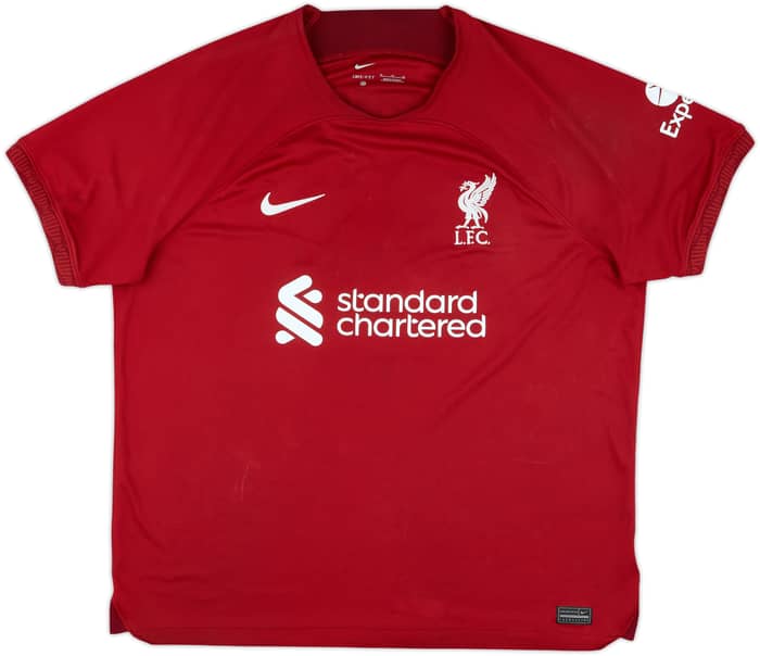 2022-23 Liverpool Home Shirt Darwin #27 - 5/10 - (XL)