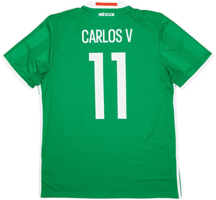 2016-17 Mexico Copa America Home Shirt Carlos V #11 (L)