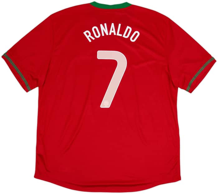 2012-13 Portugal Home Shirt Ronaldo #7 (XXL)