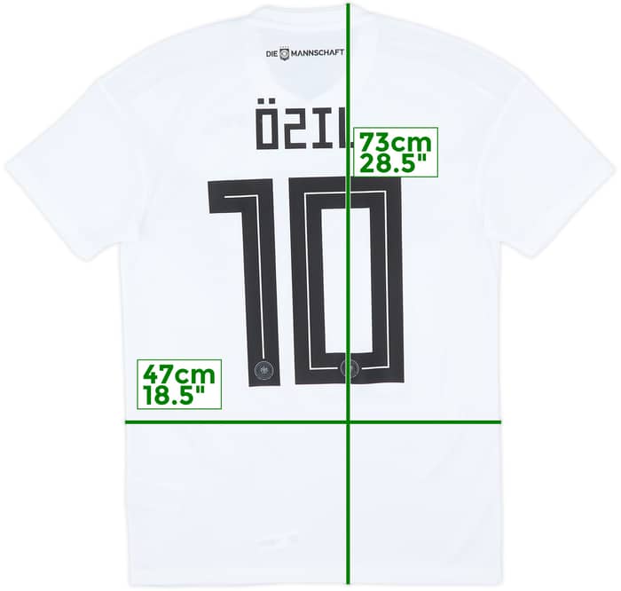 2018-19 Germany Home Shirt Ozil #10 (S)