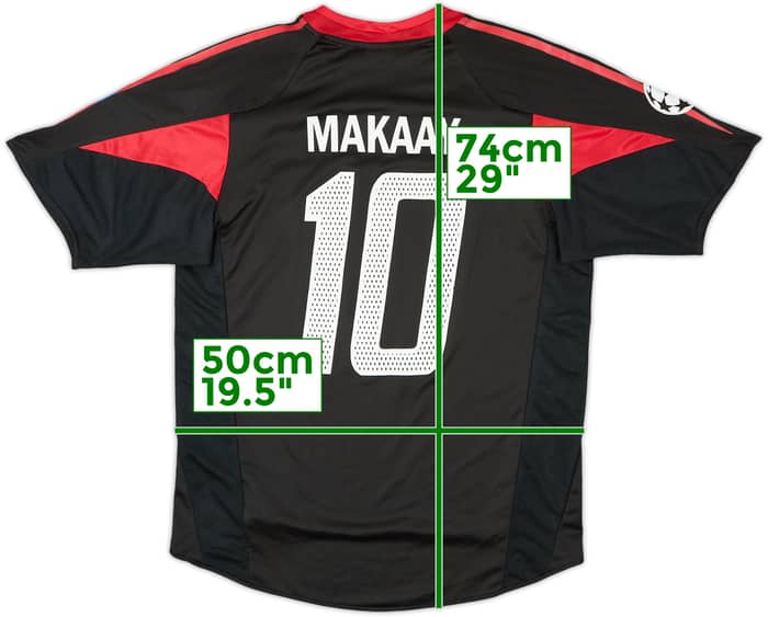 2004-05 Bayern Munich Third Shirt Makaay #10 - 9/10 - (S)
