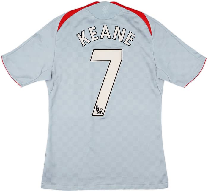 2008-09 Liverpool Away Shirt Keane #7 - 7/10 - (S)