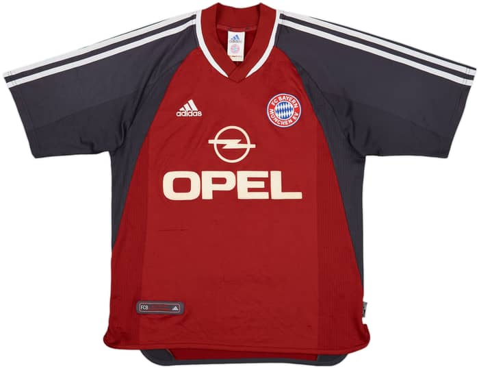 2002-03 Bayern Munich Home Shirt Elber #9 - 4/10 - (S)