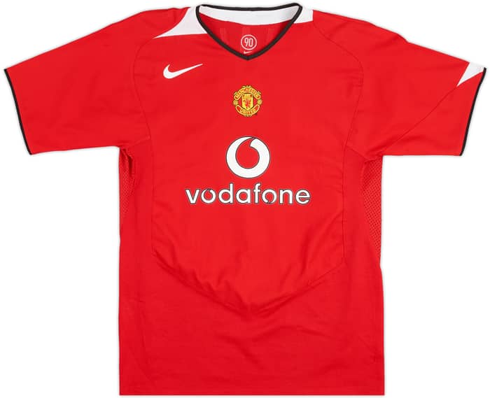 2004-06 Manchester United Home Shirt Ronaldo #7 - 6/10 - (13-15 Years)