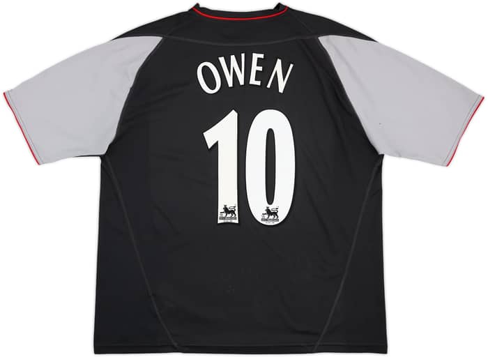 2002-04 Liverpool Away Shirt Owen #10 - 5/10 - (XL)