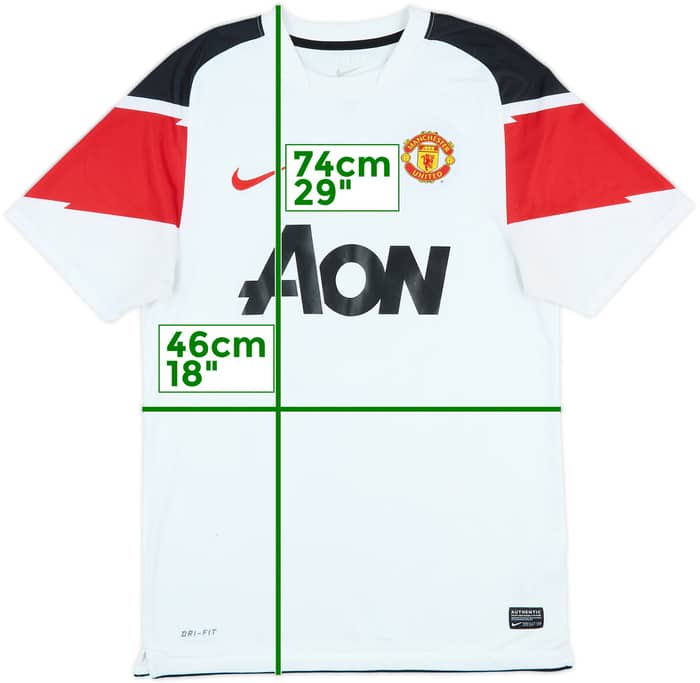 2010-12 Manchester United Away Shirt Berbatov #9 - 6/10 - (S)