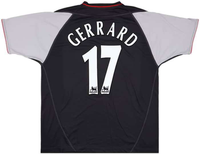 2002-04 Liverpool Away Shirt Gerrard #17 - 10/10 - (L)