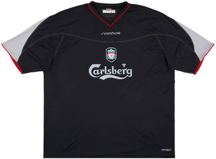 2002-04 Liverpool Away Shirt Gerrard #17 - 9/10 - (XXL)