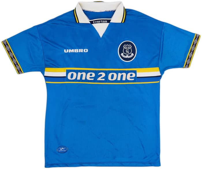 1997-99 Everton Home Shirt Materazzi #15 - 6/10 - (L)