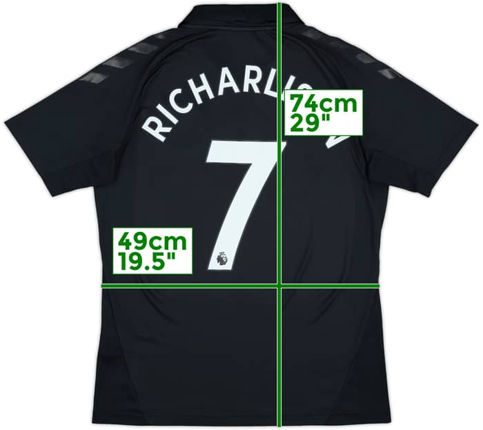 2021-22 Everton Away Shirt Richarlison #7 - 8/10 - (M)