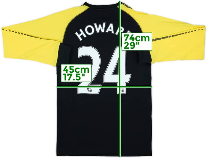 2010-11 Everton GK Shirt Howard #24 - 9/10 - (S)