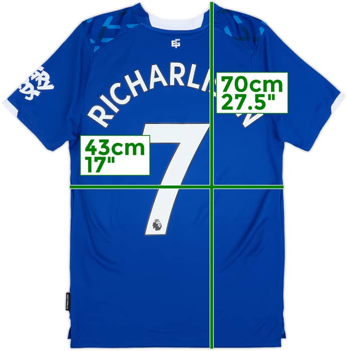 2019-20 Everton Home Shirt Richarlison #7 - 10/10 - (S)