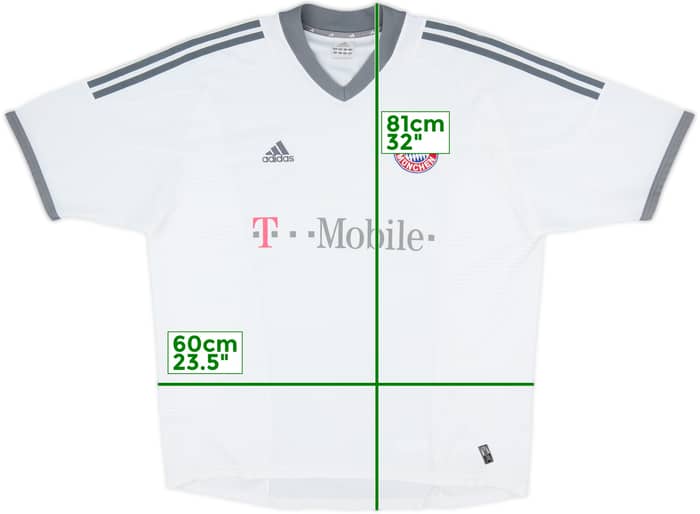 2002-03 Bayern Munich Away Shirt - 4/10 - (XL)