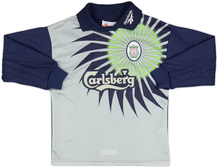 1997-98 Liverpool GK Shirt - 7/10 - (M.Boys)