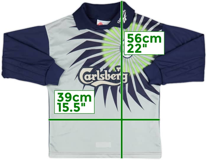 1997-98 Liverpool GK Shirt - 7/10 - (M.Boys)