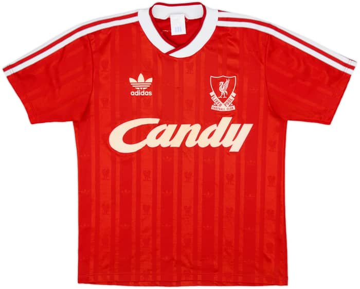 1988-89 Liverpool Home Shirt - 8/10 - (M)