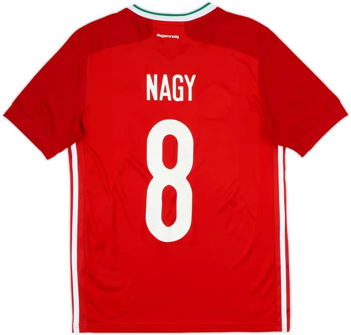 2020-21 Hungary Home Shirt Nagy #8 - 8/10 - (XL.Boys)