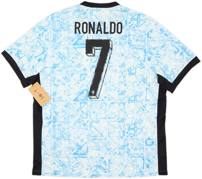 2024-25 Portugal Away Shirt Ronaldo #7 (XL)